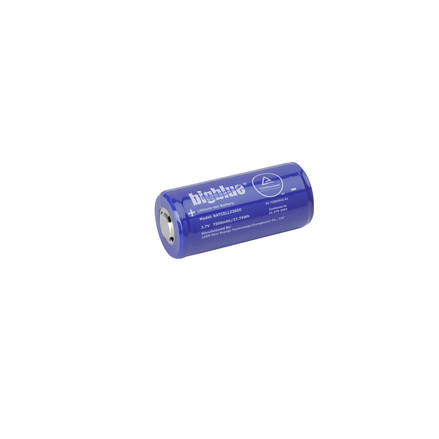 BigBlue 4200-Lumen Dual-Beam Light – Wide & Narrow w/ Built-in Blue & Red Light - Rechargeable Battery