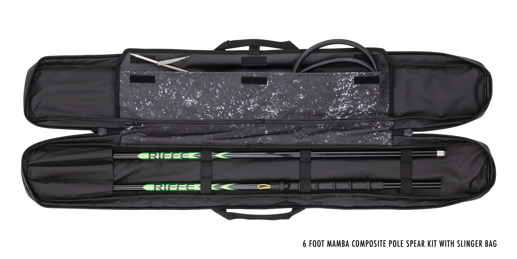 Riffe Mamba Composite Pole Spear 6' + Bag