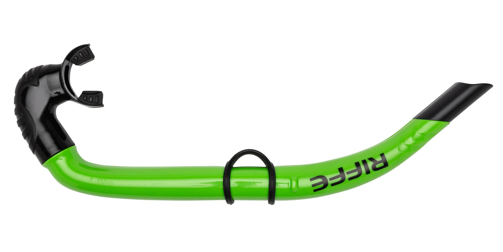 Riffe Hydra Snorkel - Green with Black Tip & Keeper