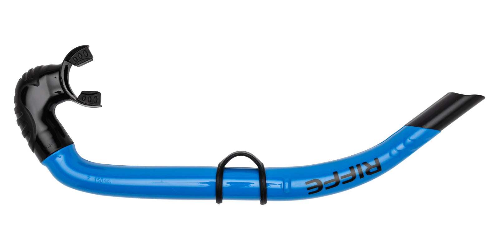 Riffe Hydra Snorkel - Blue with Black Tip & Keeper