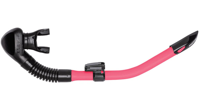 Riffe Stable Snorkel - Bubble Pink