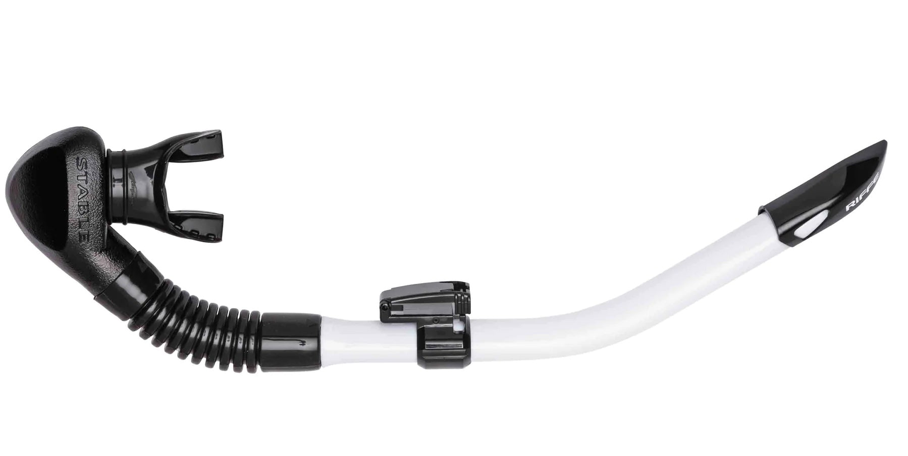 Riffe Stable Snorkel - White