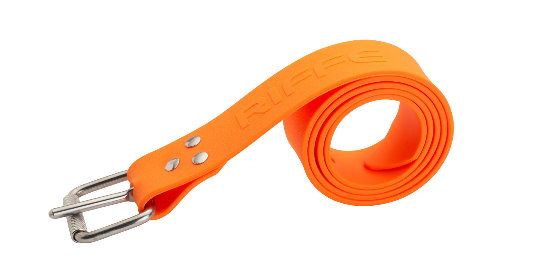 Riffe Silicone Weight Belt - Safety Orange