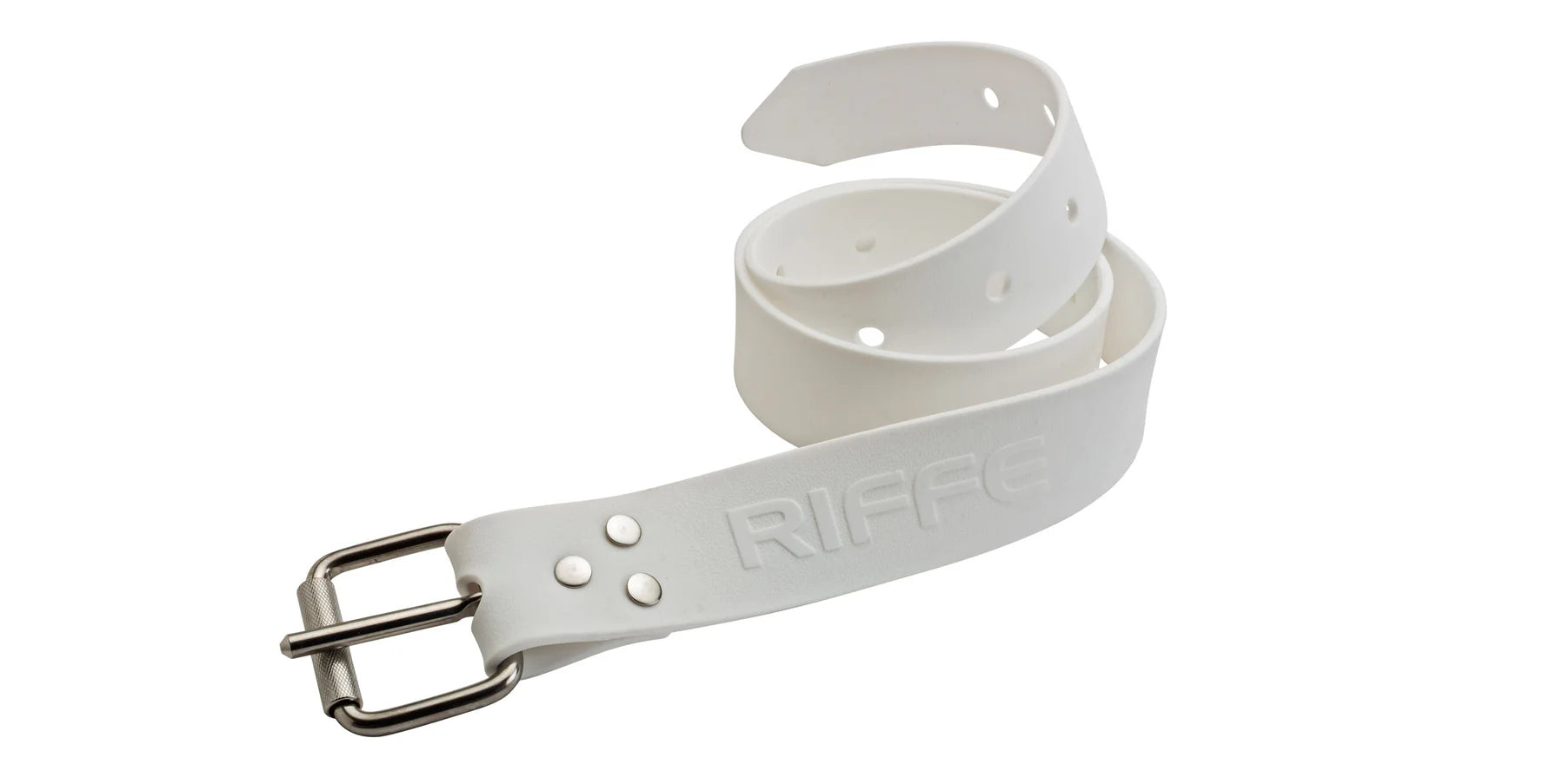 Riffe Silicone Weight Belt - White