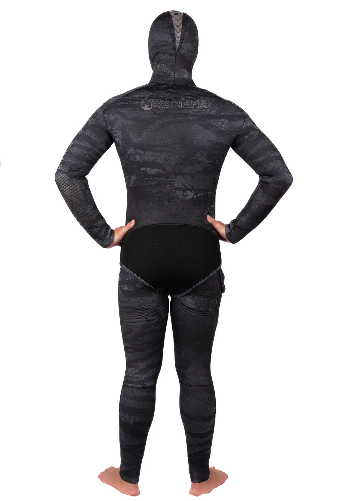 Waihana Men's Tropicam Black Wetsuit