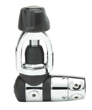 Atomic B2 Brass Regulator Sealed - 1st Stage Only - Yoke