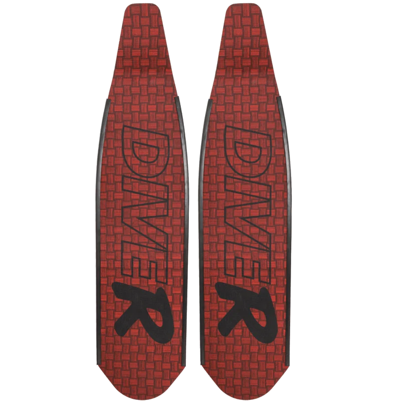 DiveR Inner Red Long Blade Fins