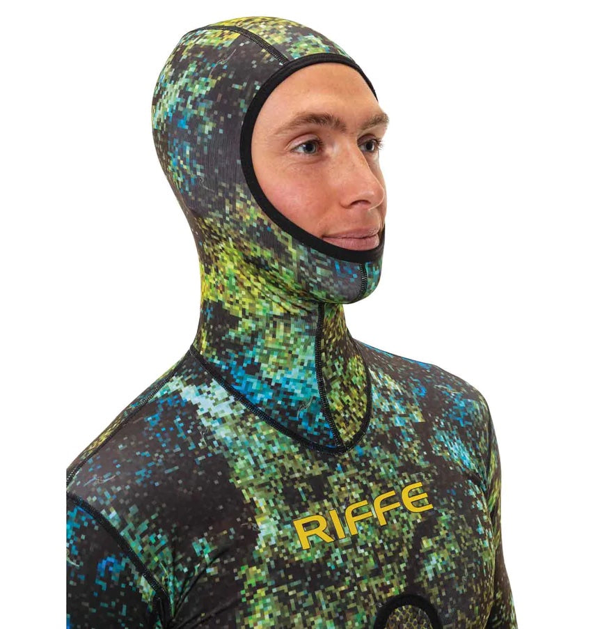 Riffe Eco Hooded Long Sleeve Rash Guard With Loading Pad