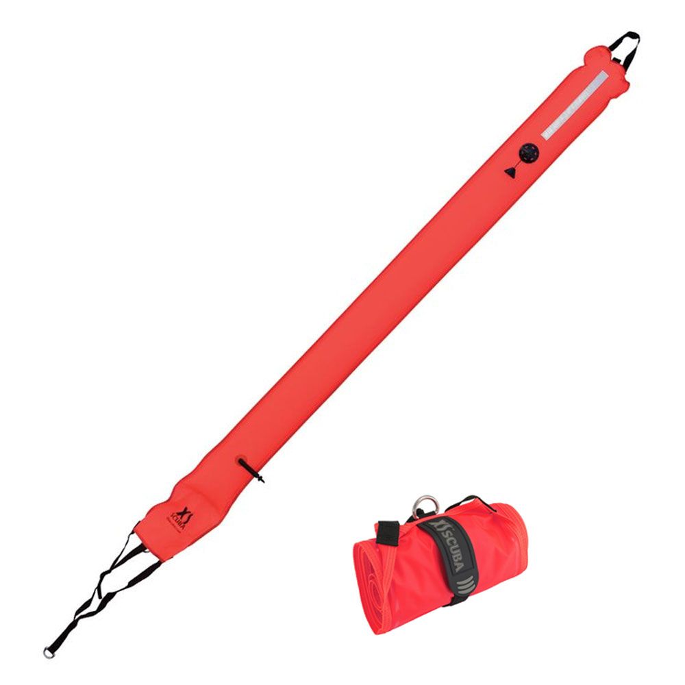 XS Scuba Surface Marker Buoy - 84" - Orange