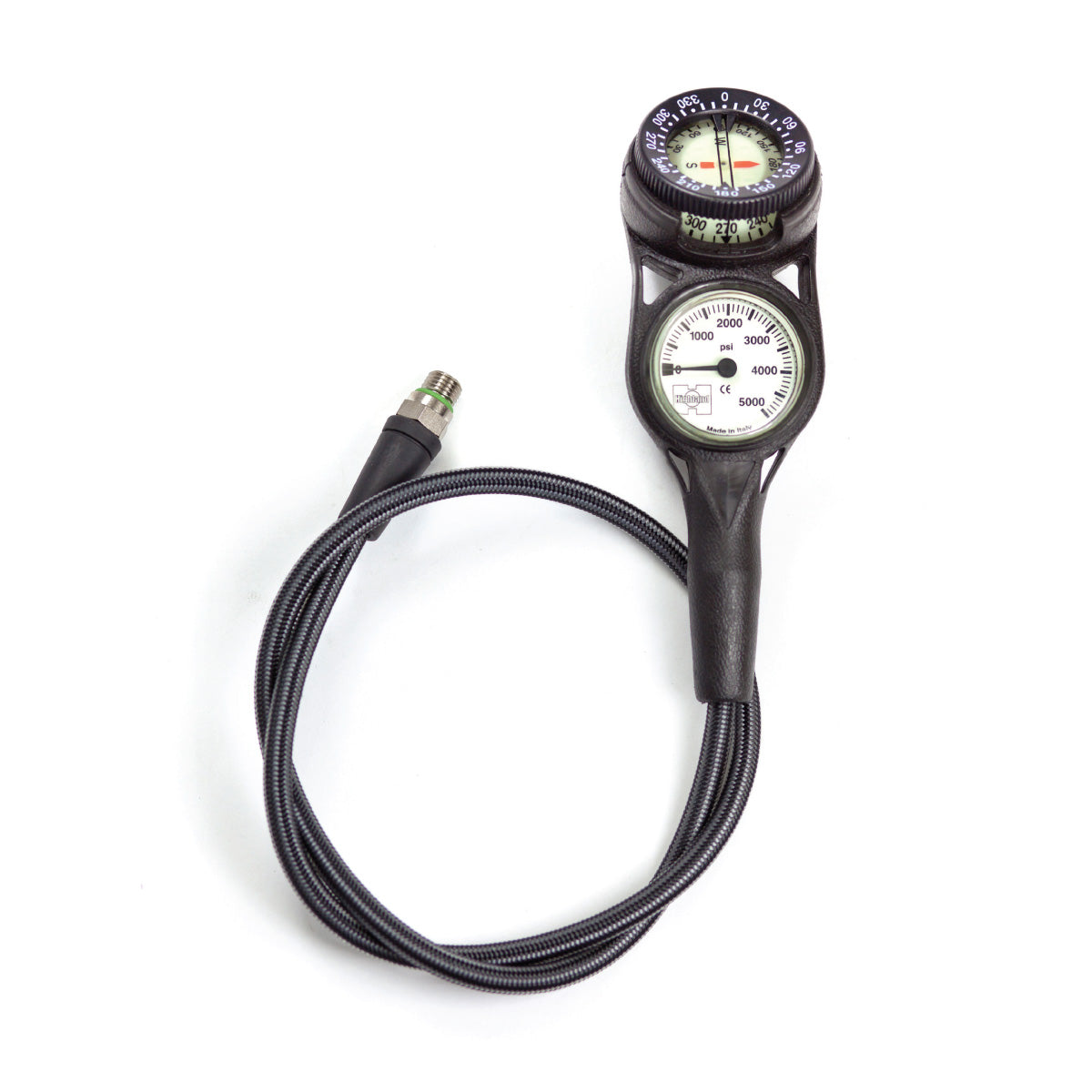Highland by XS Scuba Miflex Pressure Gauge/Compass Combo