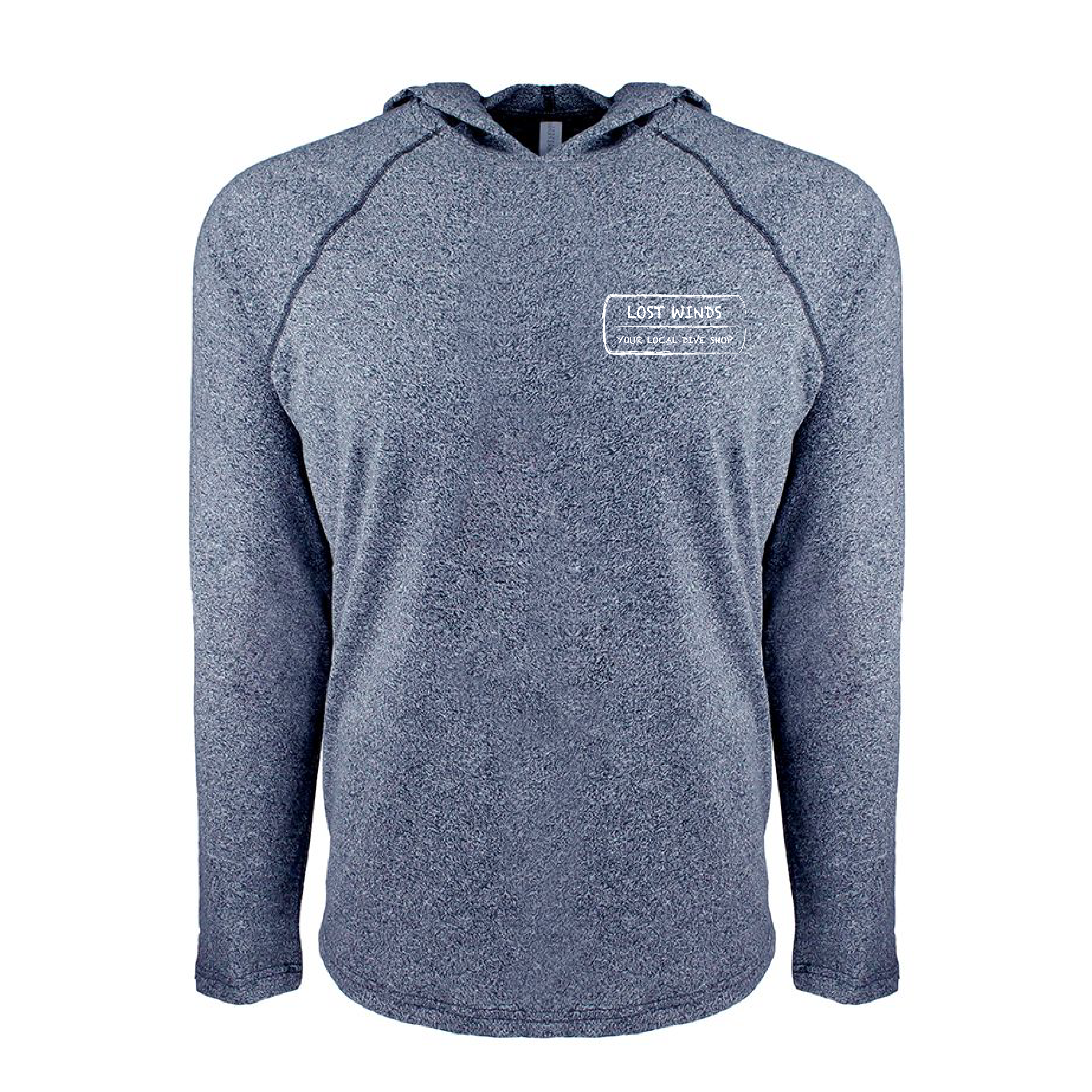 Lost Winds Ship Helm Hoodie - Indigo