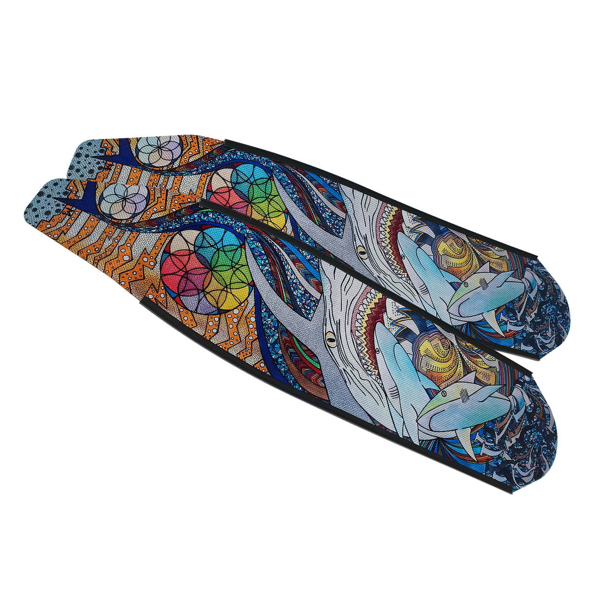 DiveR Sharks Long Blade Fins – Lost Winds Dive Shop