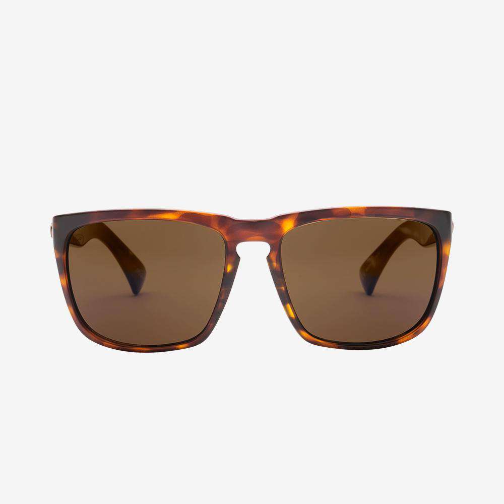 Electric Knoxville XL Sunglasses - Matte Tort Frame - Bronze Polarized Lenses