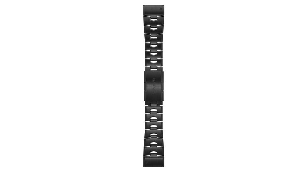 Garmin Quickfit® 26 Watch Bands - Vented Carbon Gray DLC Titanium Band