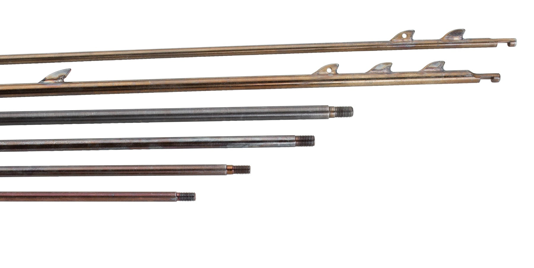 Riffe 5/16" (8mm) Threaded (24" thread) American Square Notch Shaft