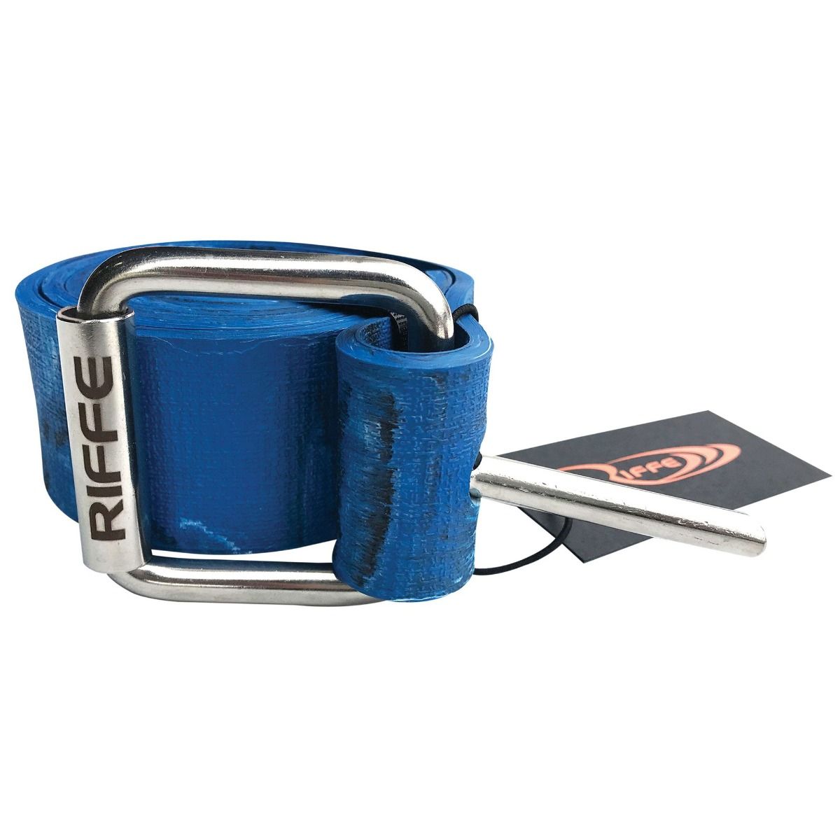Riffe Marseilles Rubber Weight Belt w/ SS Buckle | Blue Camo