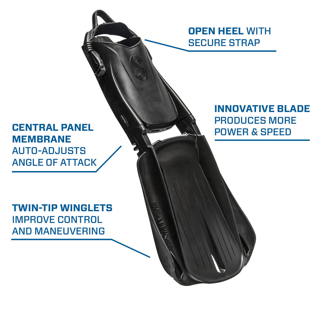 ScubaPro Seawing Supernova Fins Black Information