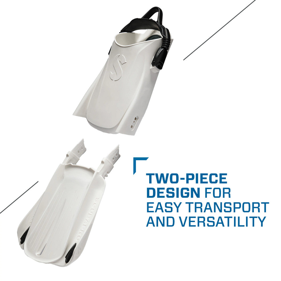ScubaPro Seawing Supernova Fins White Detachable