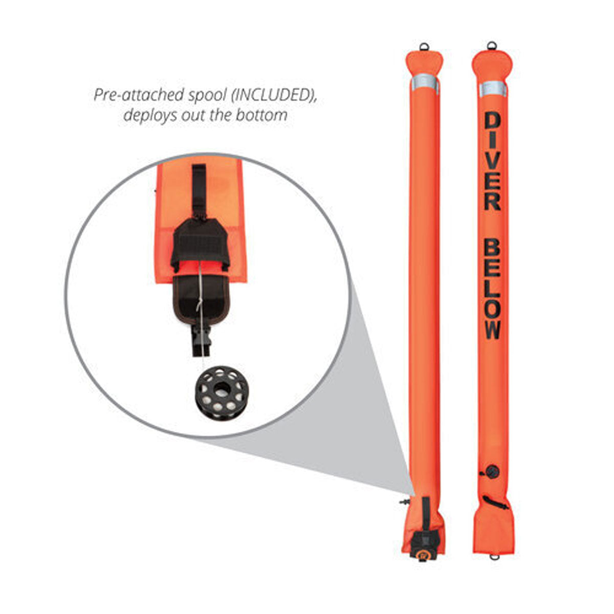XS Scuba Quick Launch Buoy Marker (SMB)