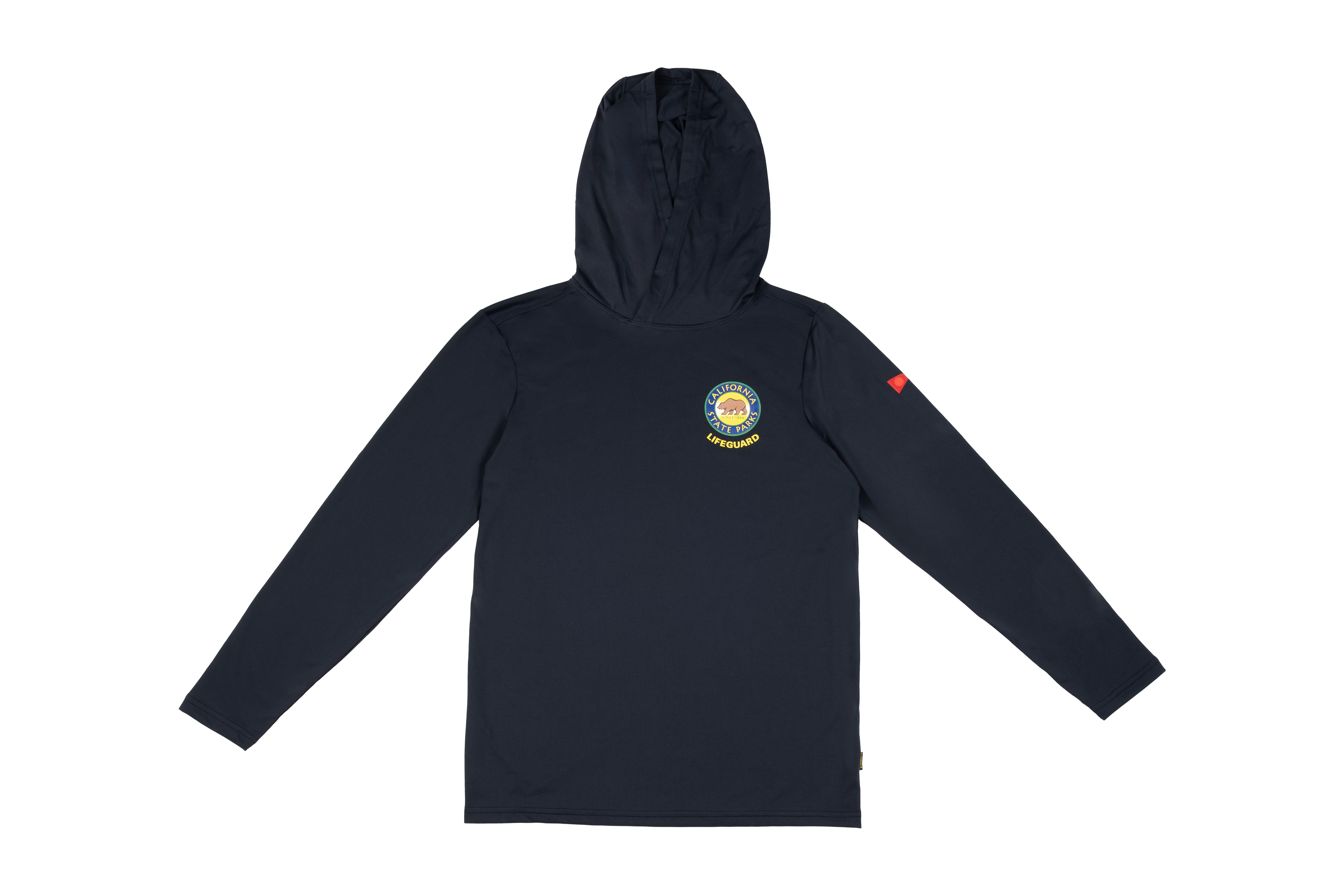 CA STATE PARKS Lifeguard Performance Hooded Long Sleeve