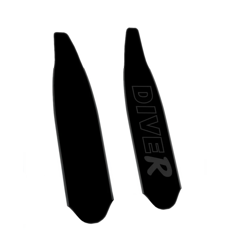 DiveR Stealth Black Long Blade Fins