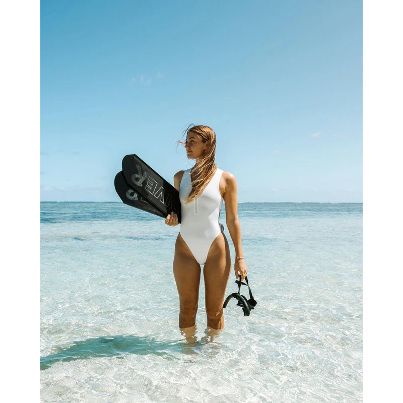 DiveR Stealth Black Long Blade Fins