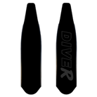 DiveR Stealth Black Long Blade Fins
