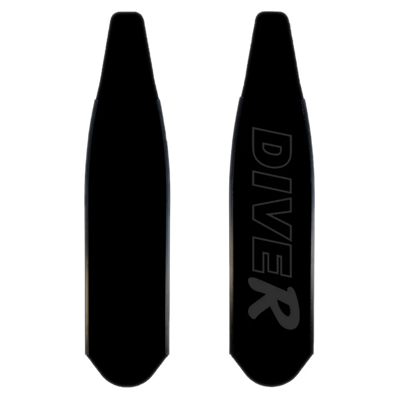 DiveR Stealth Black Long Blade Fins