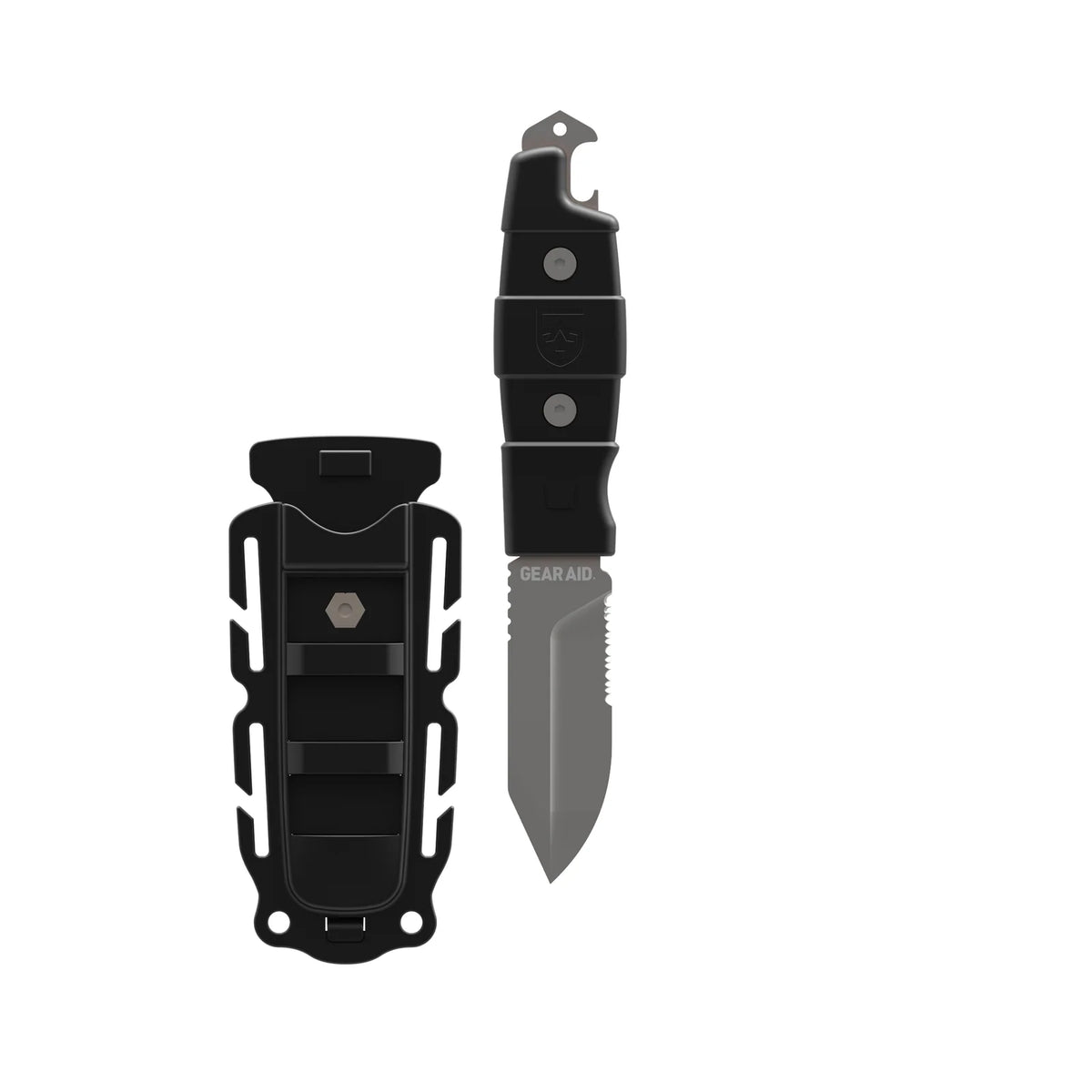 GearAid BURI Drop Point Knife - Black