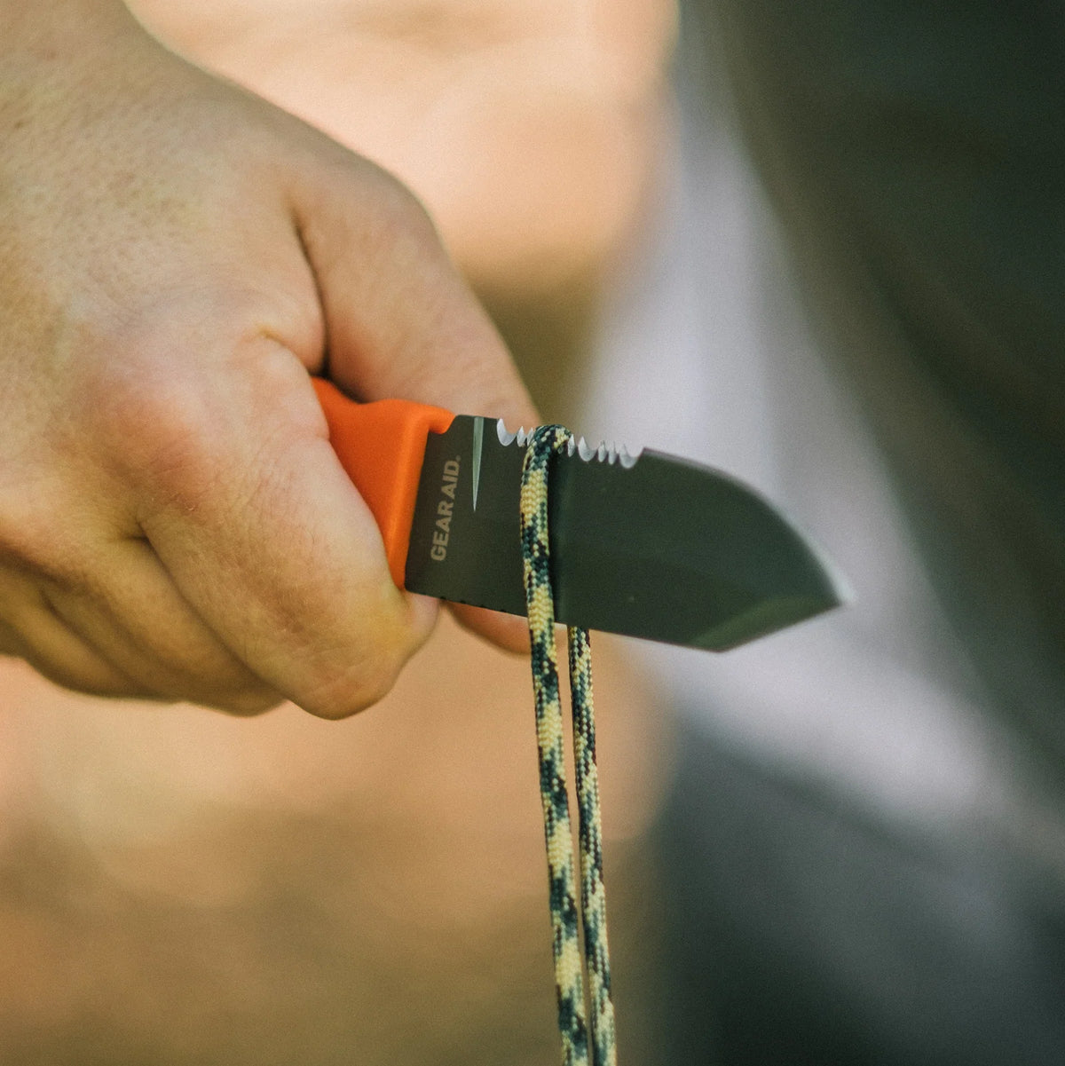 GearAid BURI Drop Point Knife - Lifestyle