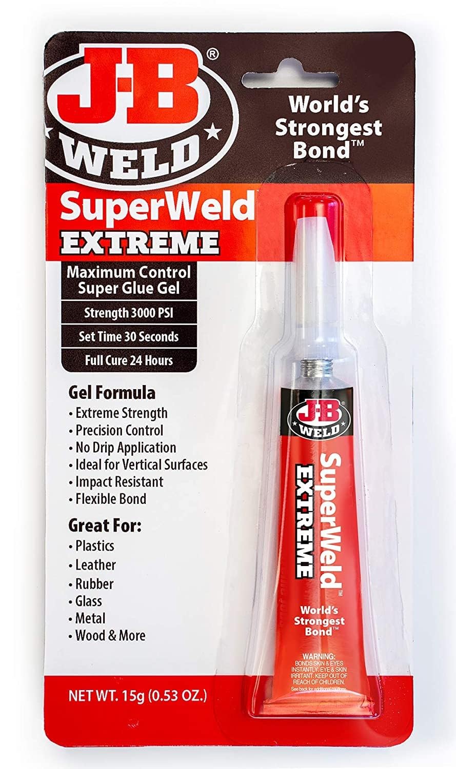 J-B Weld SuperWeld Extreme Superglue