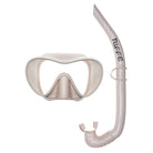 Riffe Pāua Mask & Snorkel Set - Coconut Foam