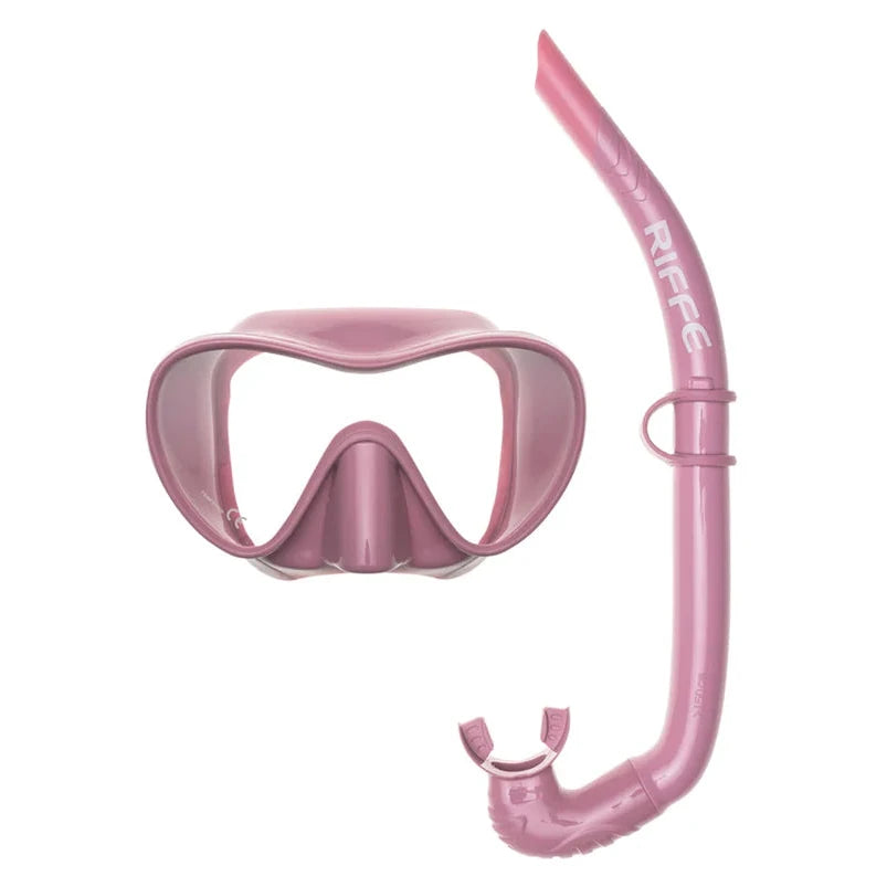 Riffe Pāua Mask & Snorkel Set - Coral Kiss