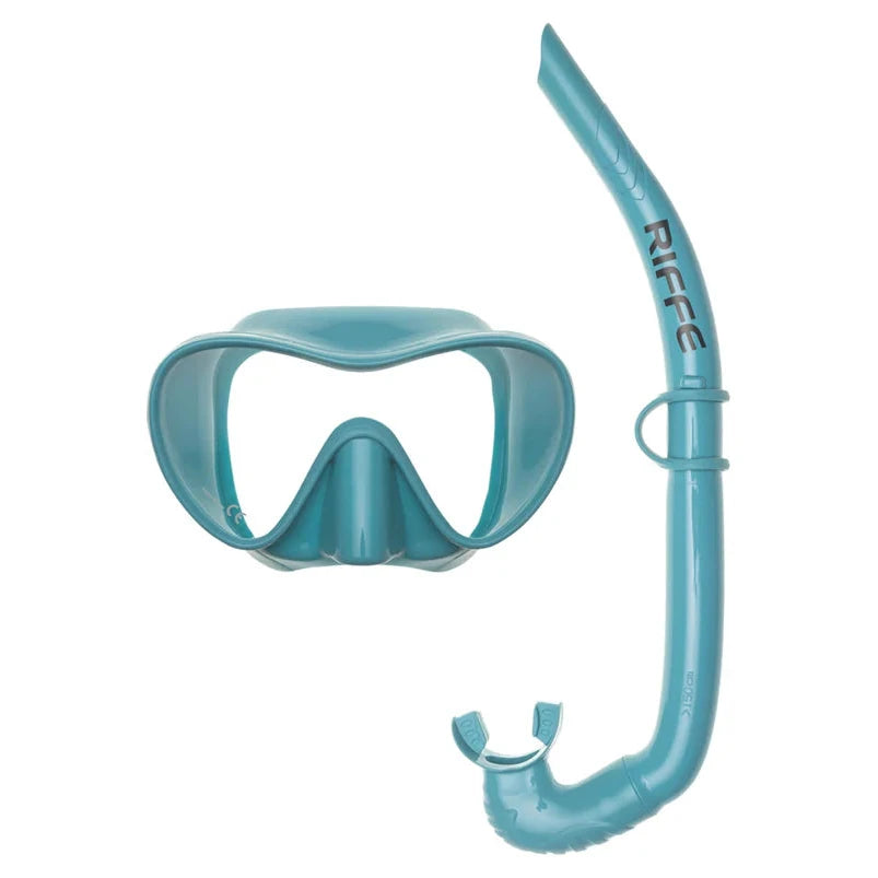Riffe Pāua Mask & Snorkel Set - Saltwater Sky