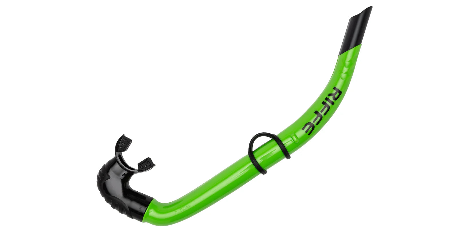 Riffe Hydra Snorkel - Green with Black Tip & Keeper