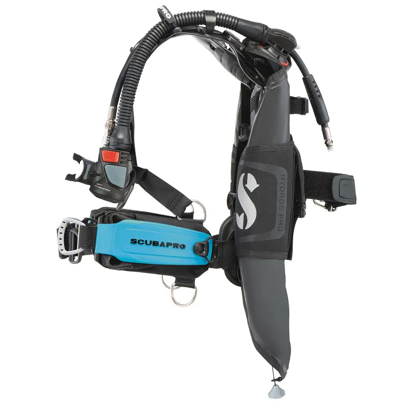 ScubaPro Hydros Pro 2 BCD - Air2 - Turquoise Standard Pockets
