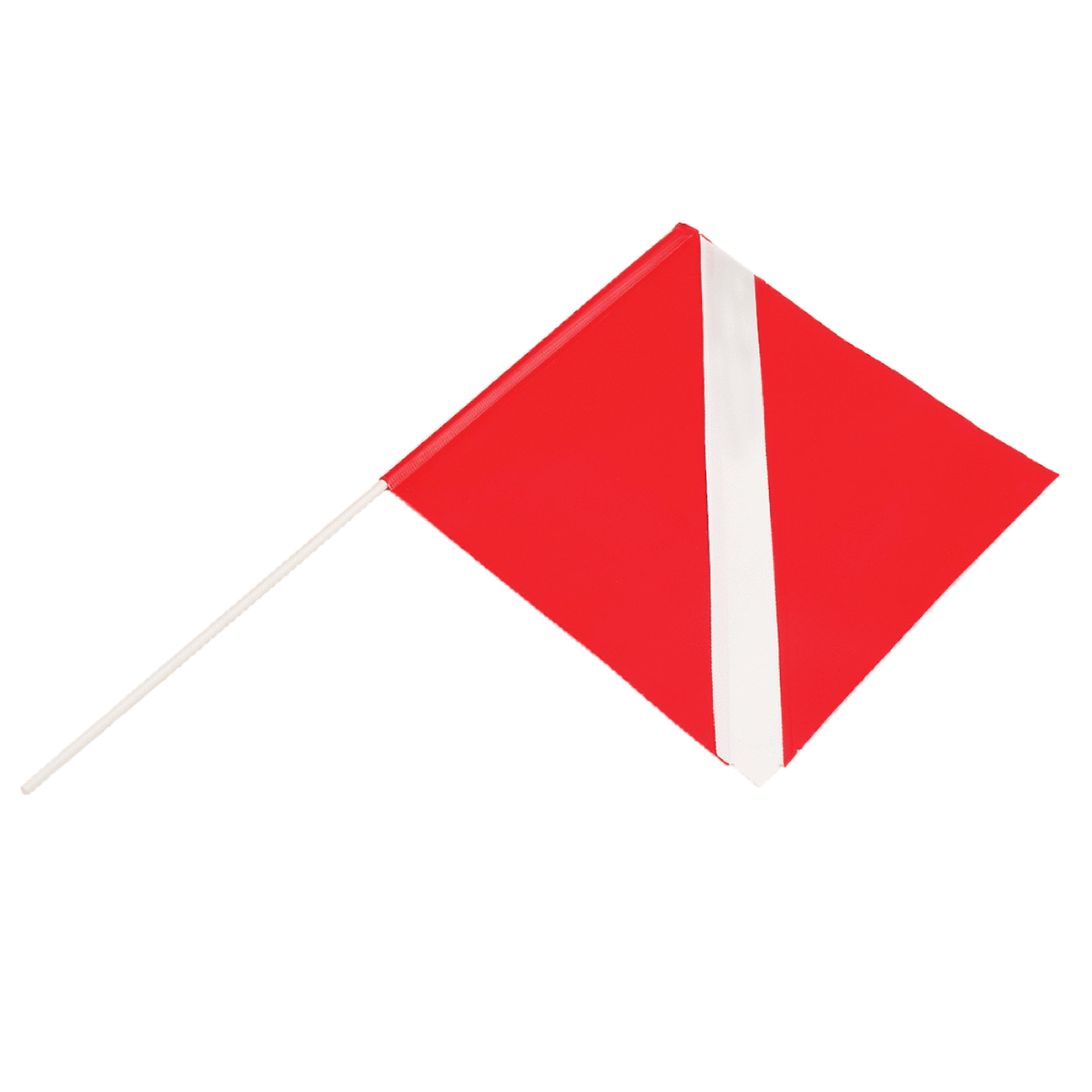 Riffe Torpedo Float Dive Flag With Pole – Lost Winds Dive Shop