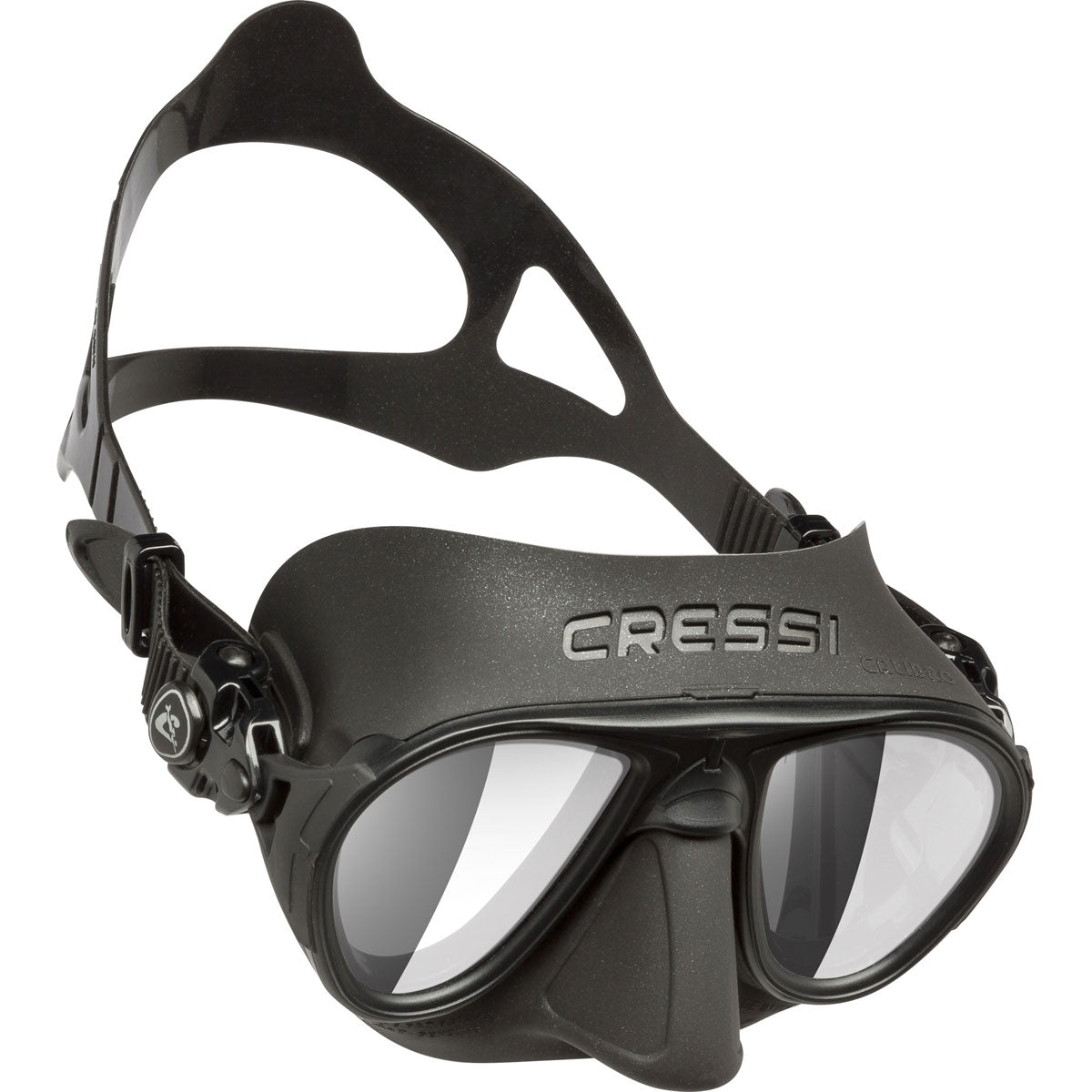 Cressi Calibro Mask- Black Frame - HD Lens