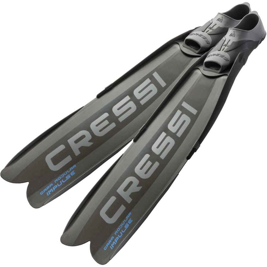 Cressi Gara Modular Impulse Long Blade Fins - Black