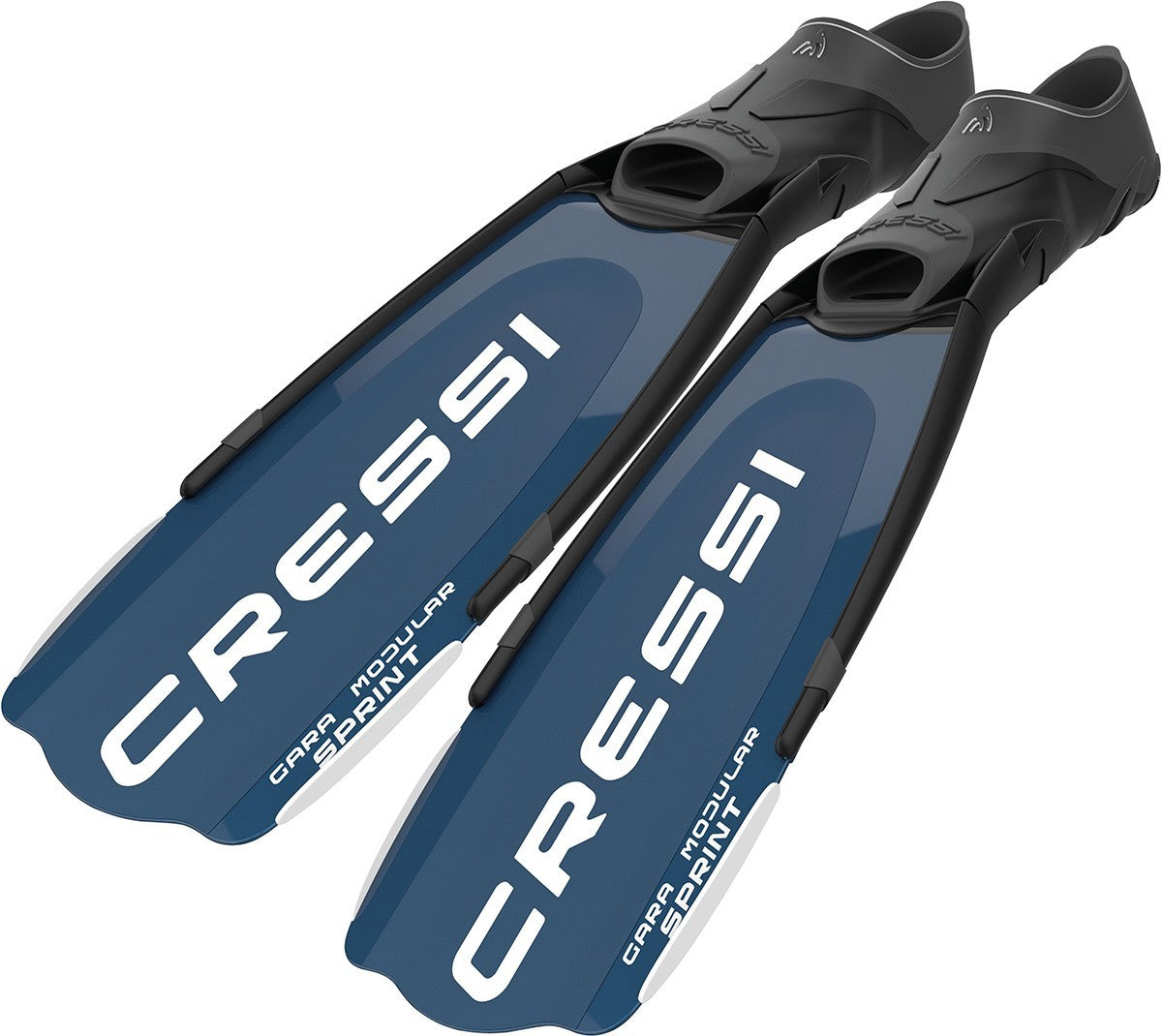Cressi Gara Modular Sprint Fins - Blue