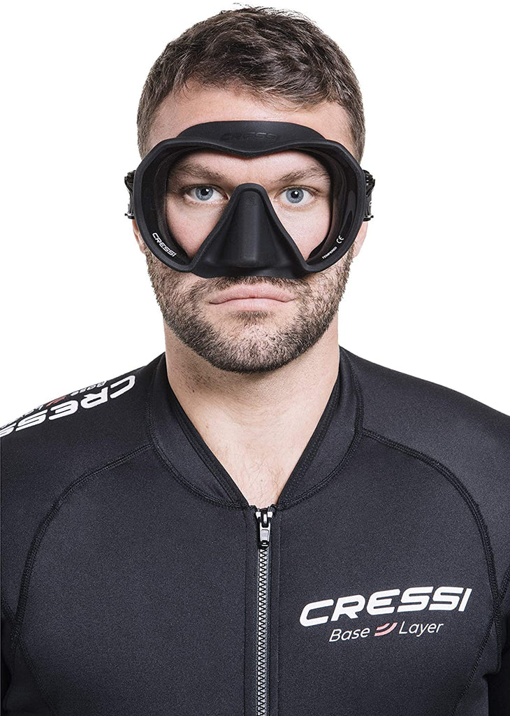 Cressi Z1 Mask - Black - Male Model