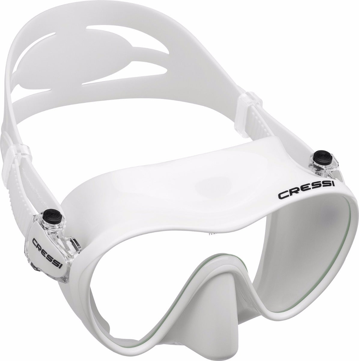 Cressi F1 Mini Frameless Mask - Youth - White