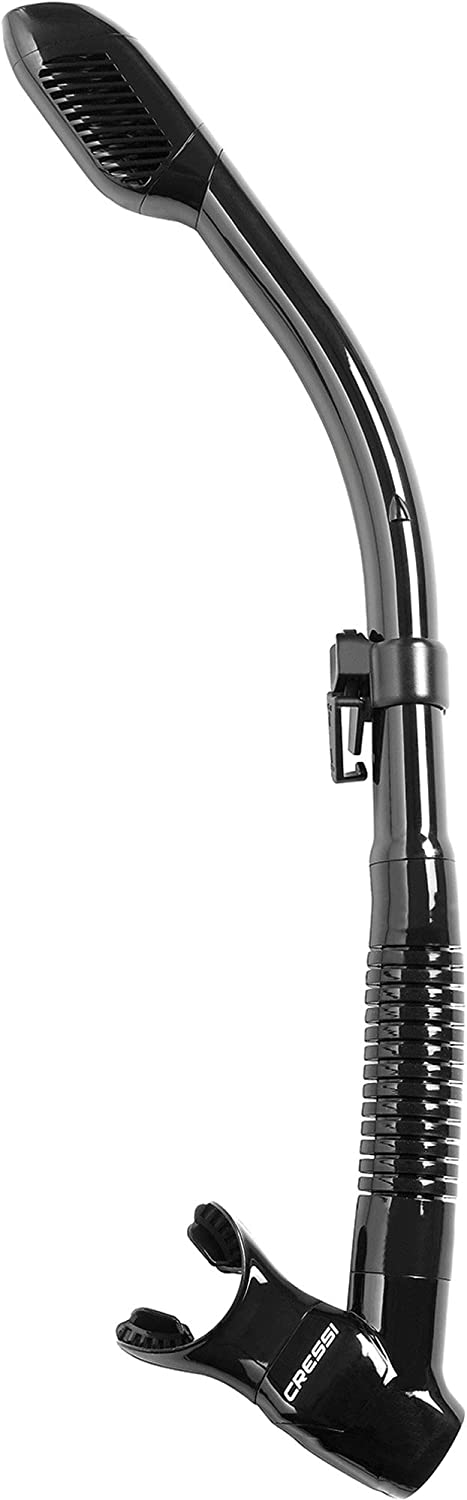 Cressi Supernova Dry Snorkel - Black