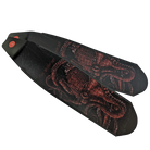 DiveR Wild Red Octopus Long Blade Fins