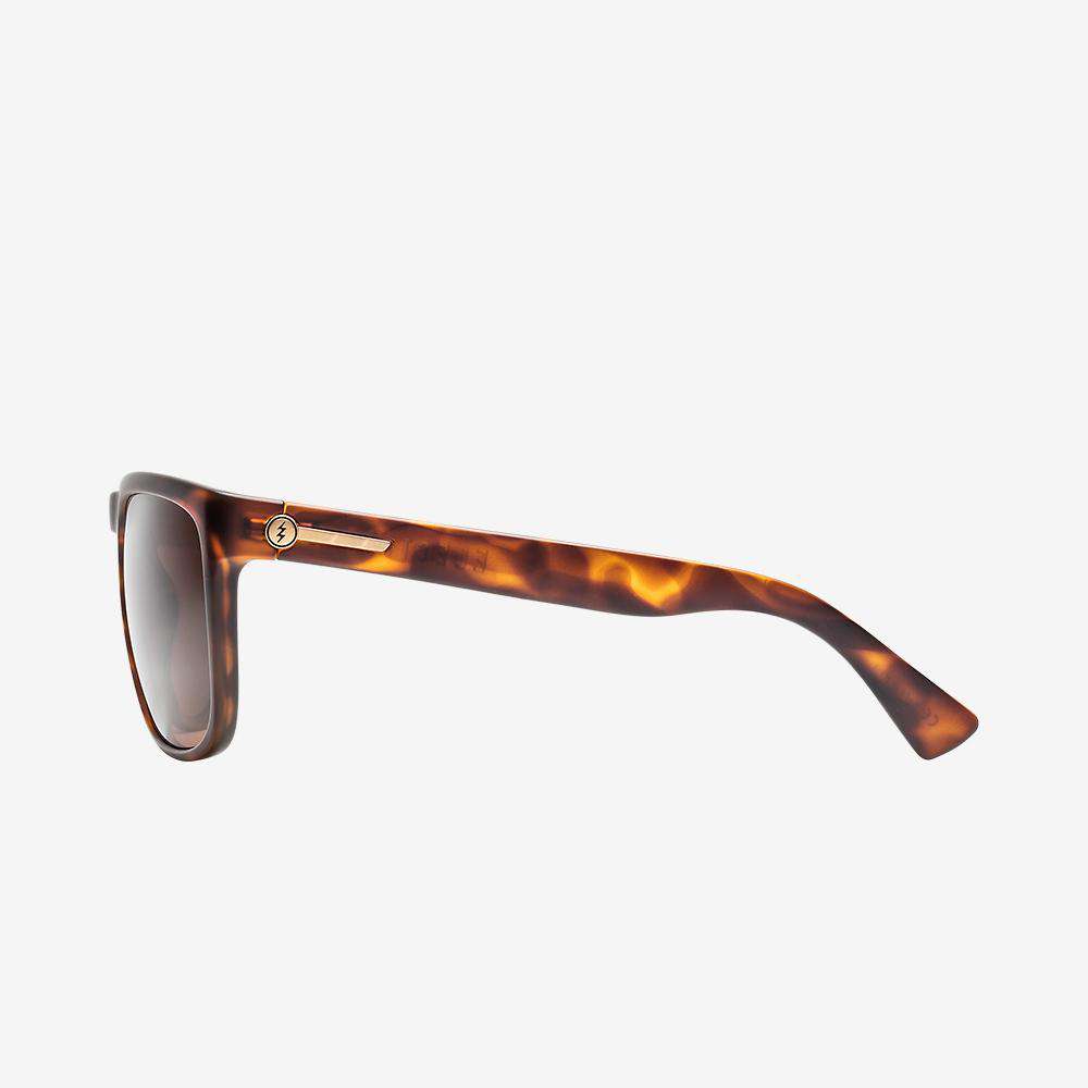 Electric Knoxville XL Sunglasses - Matte Tort Frame  - Bronze Polarized Lenses