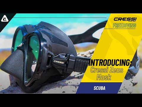 Cressi Zeus Mask Overview Iridium Lenses