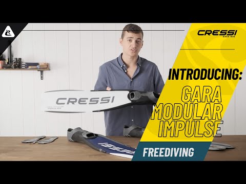 Cressi Gara Modular Impulse Long Blade Fins Overview