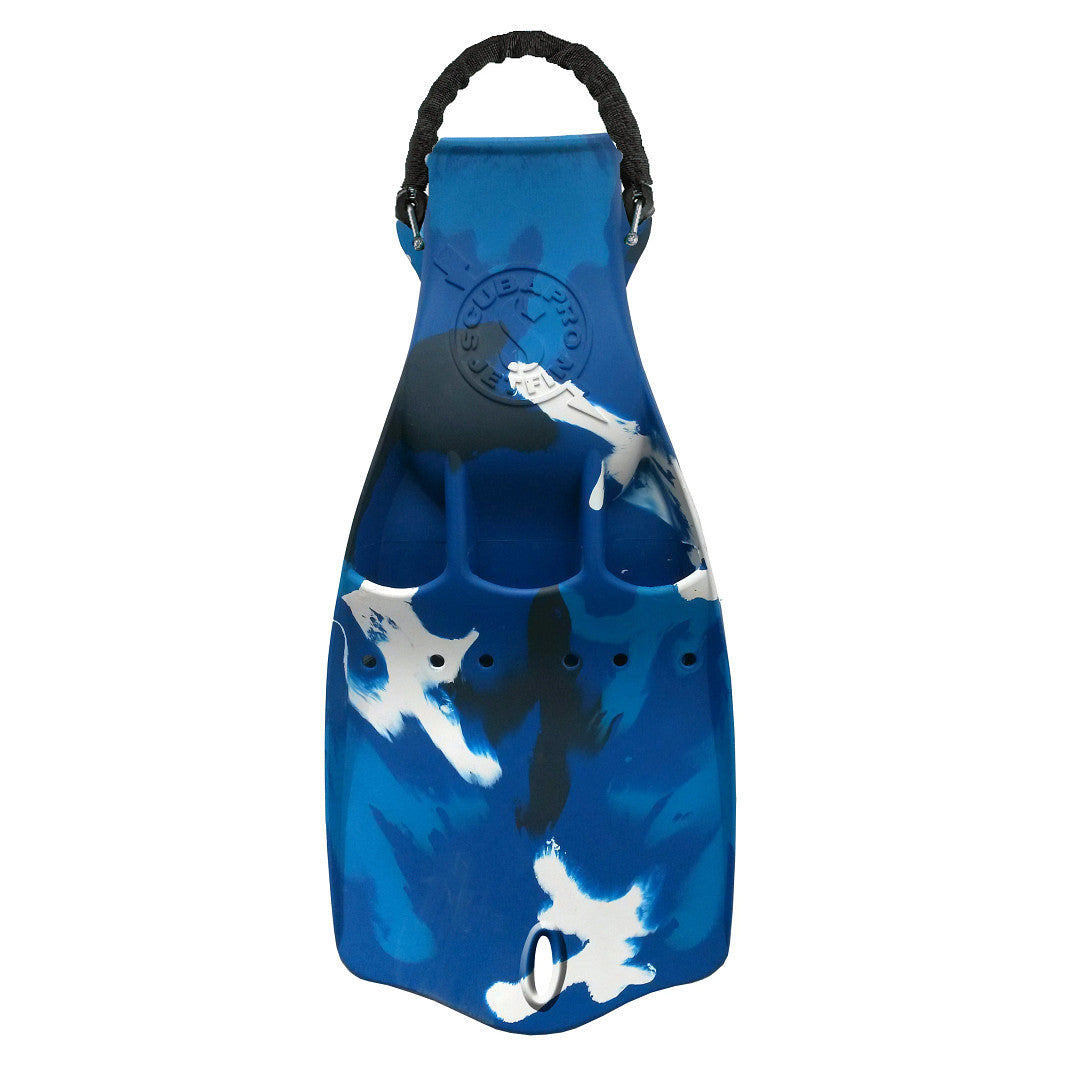 ScubaPro Jet Fin W/ Spring Heel Strap - Blue Camo