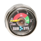 Spare-Air Screw-In Dial Pressure Gauge