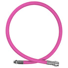 XS Scuba Miflex BC/QD Braided Hoses - Pink